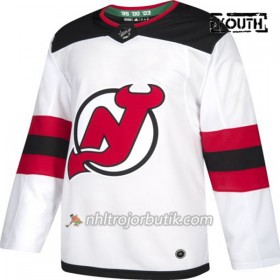 Barn Ishockey New Jersey Devils Tröja Blank Adidas Vit Authentic